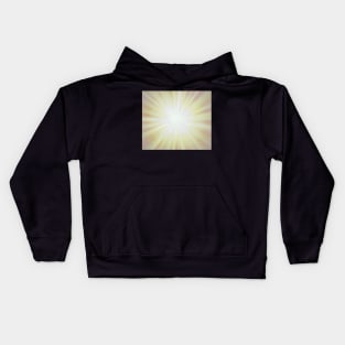 Radiant Sun - An Abstraction Kids Hoodie